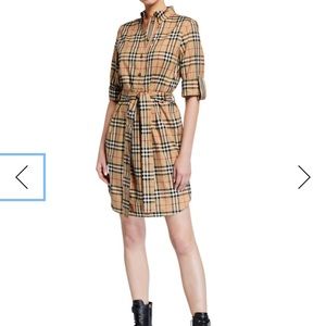 BurberryGiovanna Vintage-Checked Cotton Shirtdress